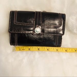 Black trifold wallet